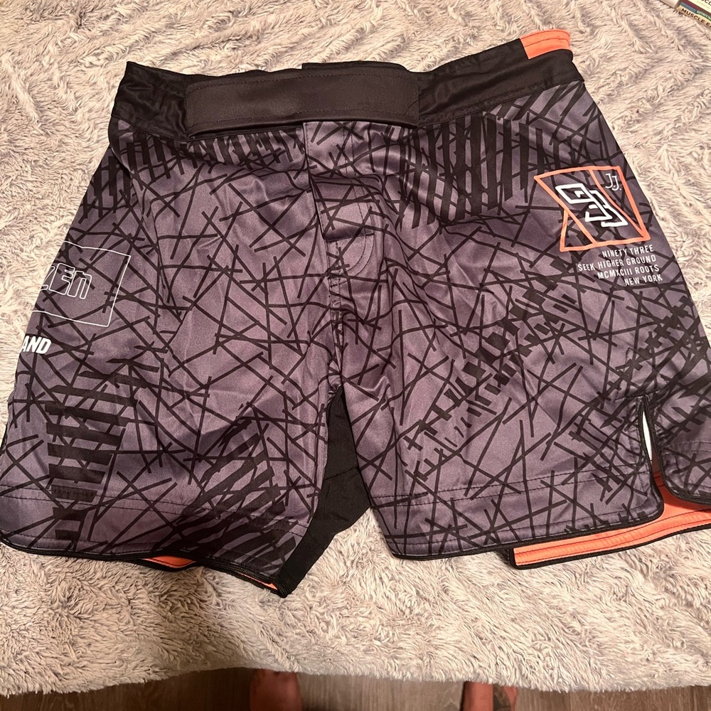93 Brand Citizen No Gi Jiu Jitsu Grappling Shorts 5” Inseam Size 30